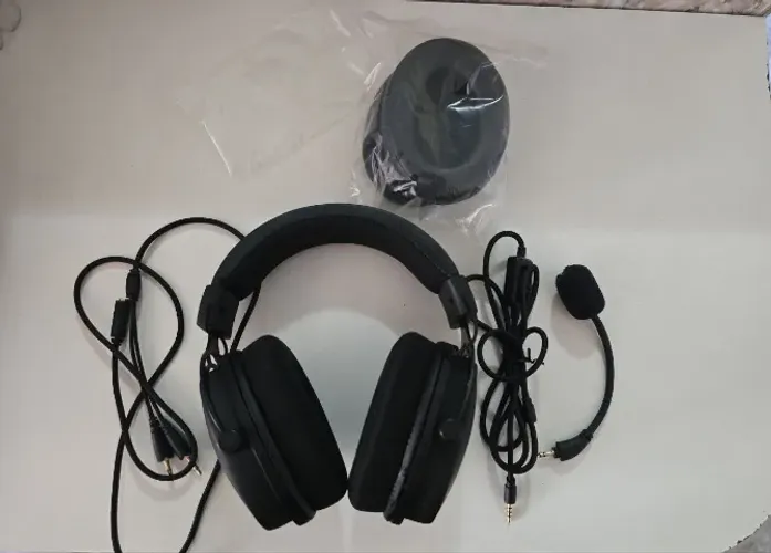 Headset Gamer Pichau P852 Atria + acessórios e caixa