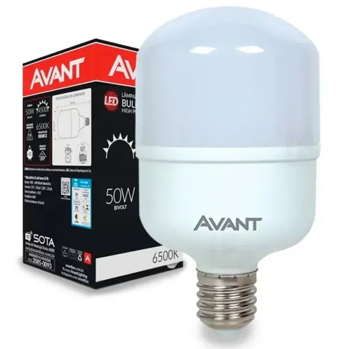 Lâmpada led 50w avant