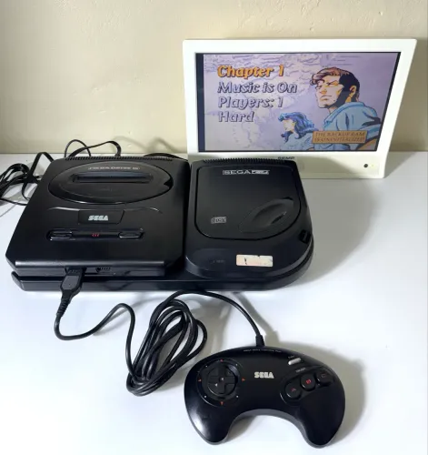 Sega cd + mega drive 3