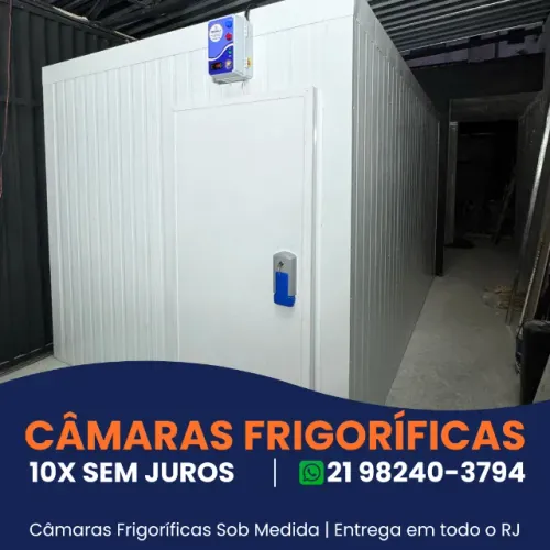Câmaras Frigoríficas 2 x 2 | Entrega Rápida RJ