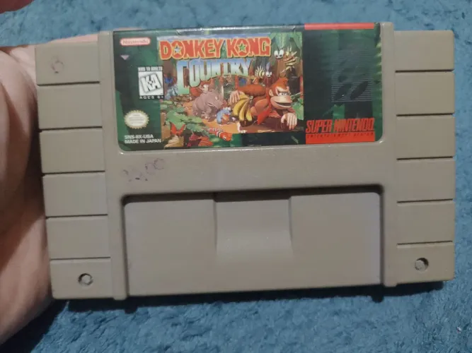 Vendo o jogo donkey Kong 1 original preço fixo para quem realmente se interessa certo !