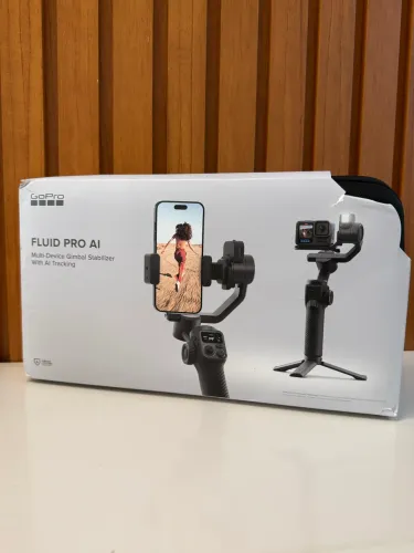 GoPro Fluid Pro Ai - Estabilizador Gimbal Para Câmeras GoPro, Smartphones