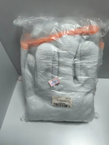 LT100 Luva Raspa Forrada Soldador Alta Temperatura Fio Keviar P. 20cm