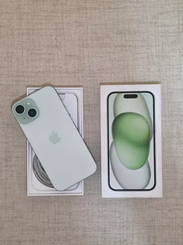 iPhone 15 128GB Verde (Anatel) - Bateria 90% - Excelente Estado