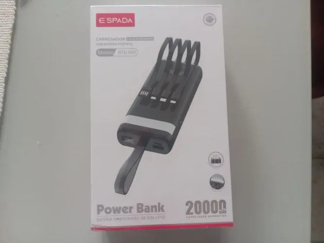Carregador portátil de 20000mAh