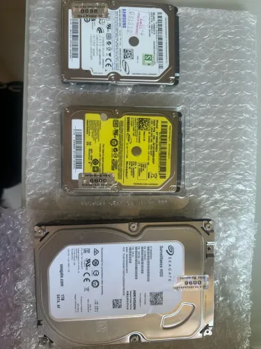HD NOTEBOOK 500gb e 1TB. HD SATA 1Tb