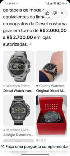 Relógio DIESEL