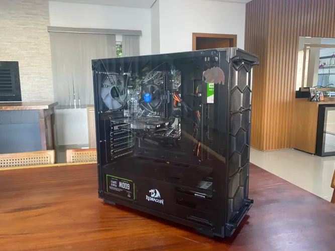 PC GAMER COMPLETO + MONITOR DE BRINDE (PARCELO NO CARTÃO)