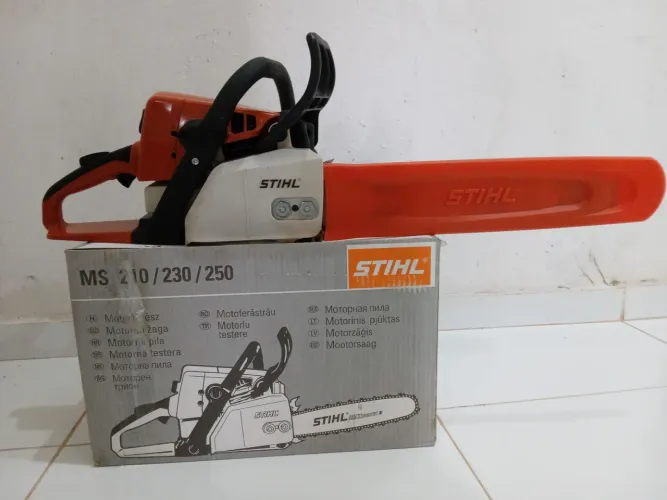Motoserra Stihl MS -250 Nova Na Caixa