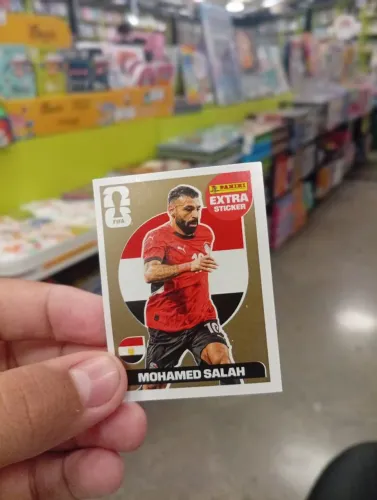 FIGURINHA MOHAMED SALAH GOLD 2026