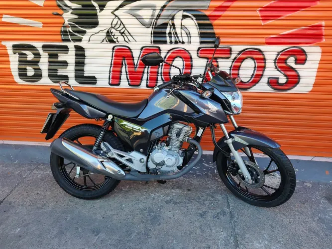 HONDA CG 160 FAN 2024 COM 21 MIL KM BEL MOTOS