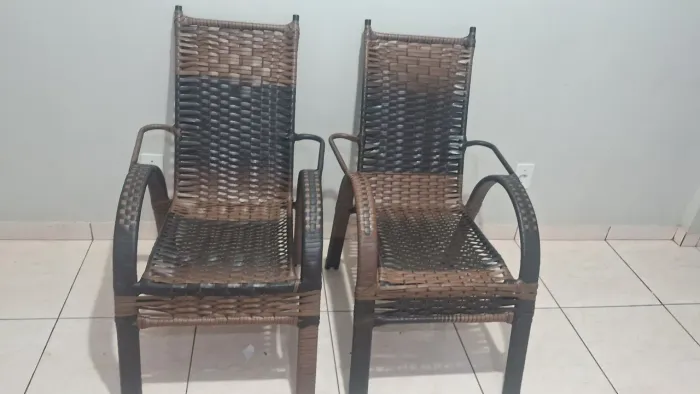 Cadeira de fibra 