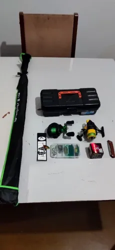 Kit pesca novo 