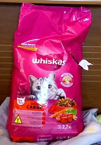 Ração Whiskas Gatos