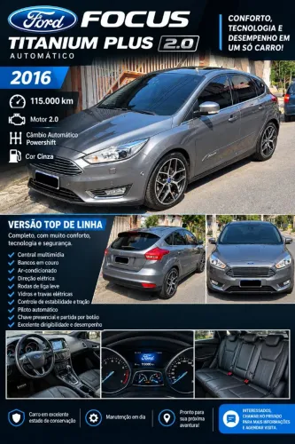 Ford Focus Tita/tita Plus 2.0 Flex 5P Aut. 2016