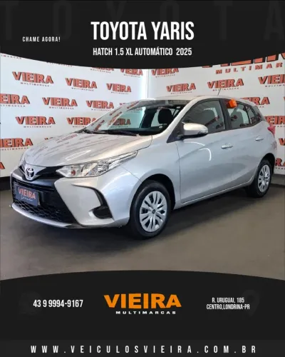 Toyota Yaris XL 1.5 Flex 16V 5P Aut. 2025