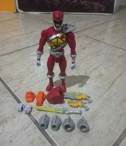 Power Ranger Dino charge vermelho