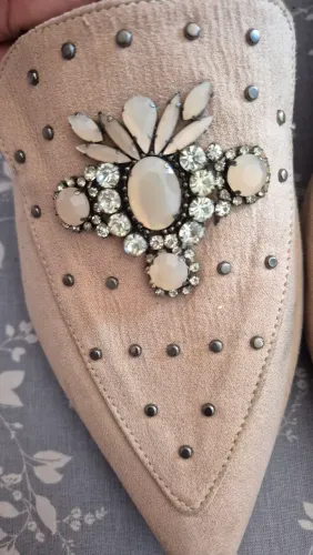 Sapatilha Constance de couro, 42