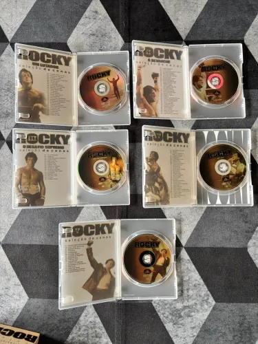 Box DVD Coleção Rocky