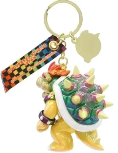 CHAVEIRO ORIGINAL (BOWSER) Edição Limitada Mário 25 anos - JAPÃO<br>