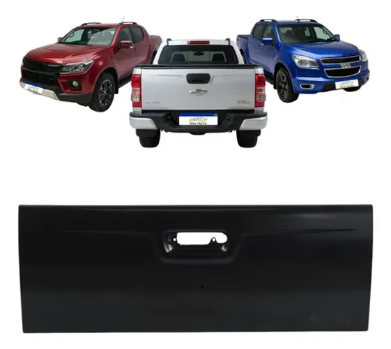 Tampa Traseira Chevrolet S10 2012 2013 2014 2015 2016 Preto