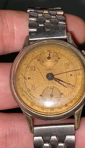 Relógio Anos 1940 de dar corda RELIQUIA