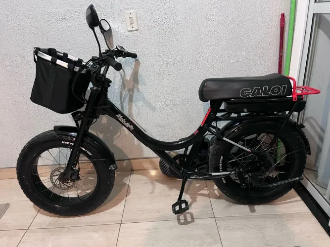Bike eletrica Caloi Mobylette aro 20 / Troco por outra bike eletrica!
