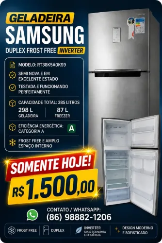 Geladeira para vender hoje