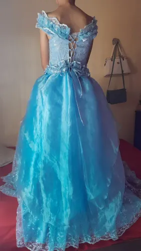 Vestido de debutante de 15 anos