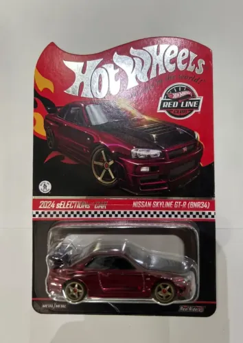 Hot Wheels 2024 Rlc Redline Nissan Skyline Gt-r R34