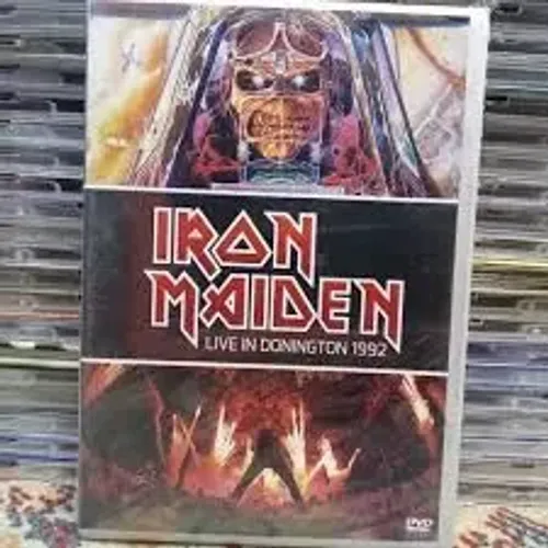 Dvd iron maiden - live at donington 1992 (novo)