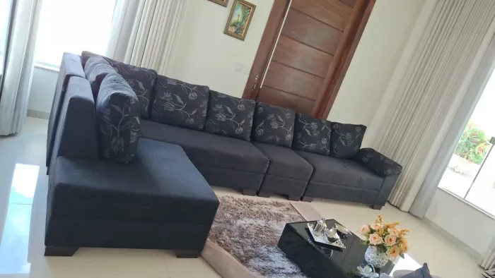 Vendo sofá modular de 8 lugares 