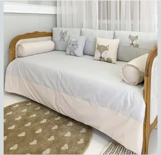 Kit Sofá Cama 6 Peças Duvet