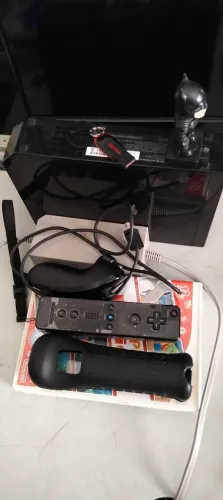 Nintendo Wii Black versão family (NÃO É VENDA.)