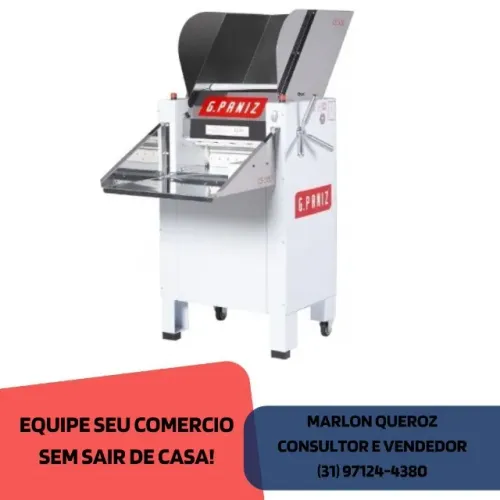 Cilindro de Massas 50CM 2 Motores G-Paniz Nova