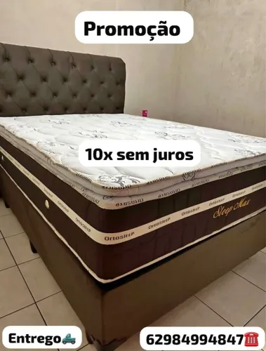 Cama Queen (nova) entrego