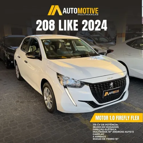 Peugeot 208 Like 1.0 Flex 6V 5P Mec. 2024