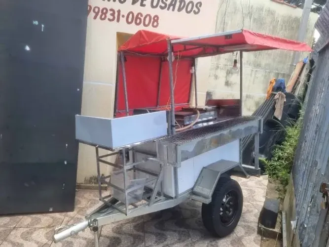 Carretinha de Lanches, Hot Dog e Espetinhos (Ano 2021)