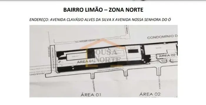 Locação de Terreno em São Paulo-SP, bairro Vila Siqueira (Zona Norte) com 15743m² Área Con