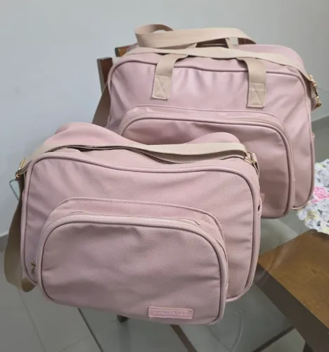 KIT Bolsa Mala PIRULITANDO G e M Menina Rosê