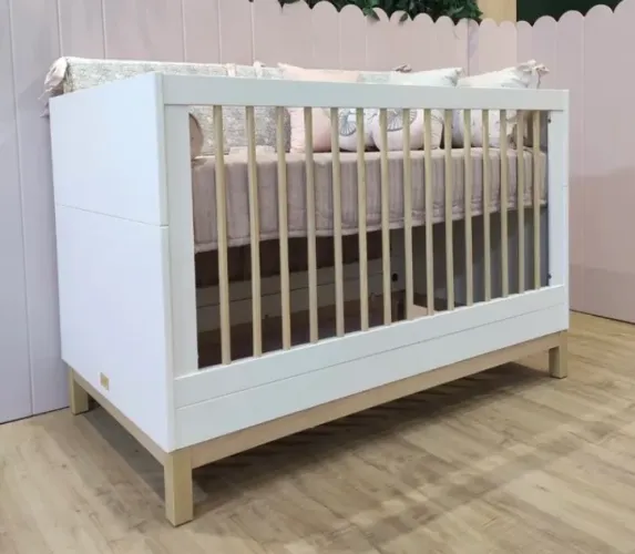 Berço 2 em 1 americano Linha Cozy - Quater móveis 