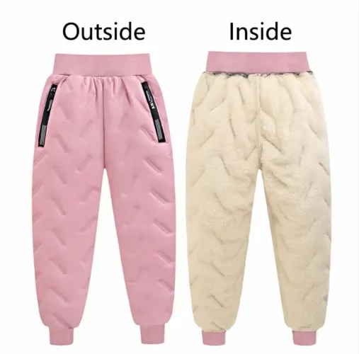 Calça forrada menina