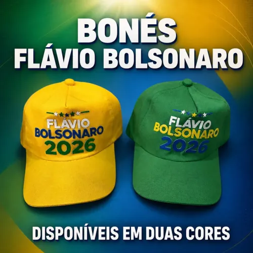 BONÉ FLAVIO BOLSONARO