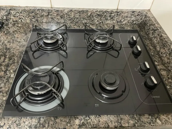 Fogão cooktop cônsul 4 bocas