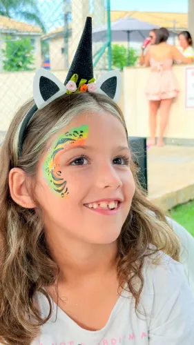 Pintura Facial Infantil para Festas e Eventos