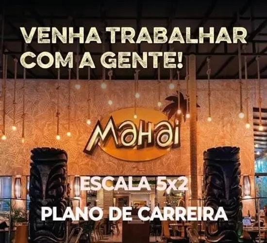COZINHEIRO(A) - MAHAI PRAIA DO CANTO 