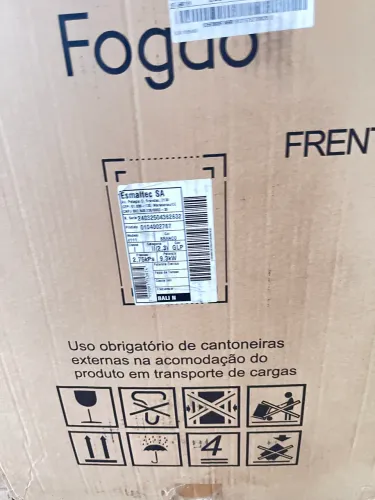 Fogão 4 bocas Esmaltec
