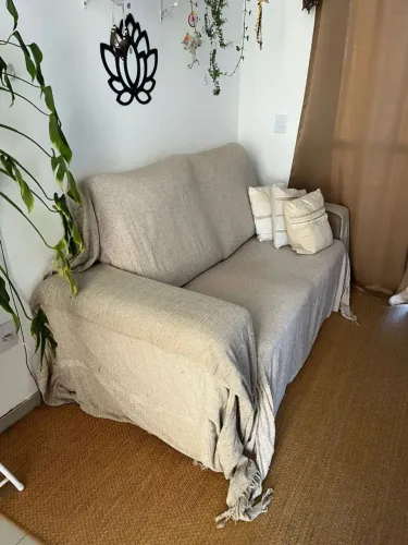 Sofá 2 lugares retrátil