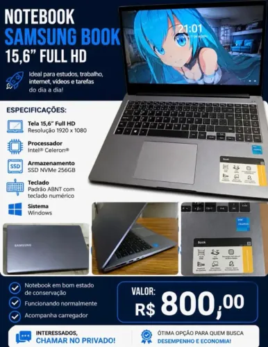 Notebook Samsung
