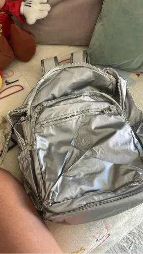 Mochila Kipling Prata aceito oferta ou troca